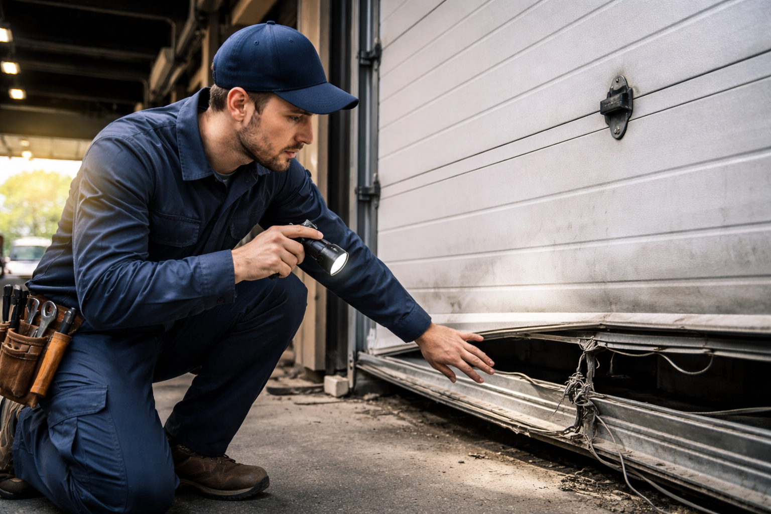 7 Signs Your Commercial Garage Doors Need Immediate Repair